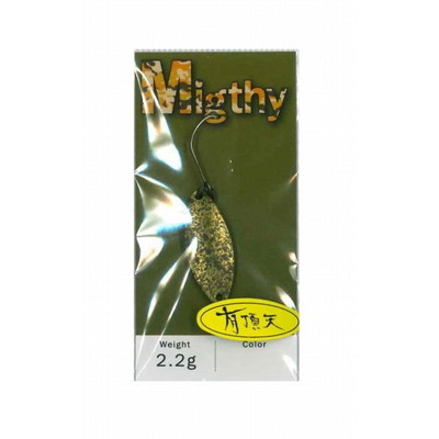 ニュードロワー スプーン マイティー 2.2g 有頂天 UTY-2 蛍光オリリン