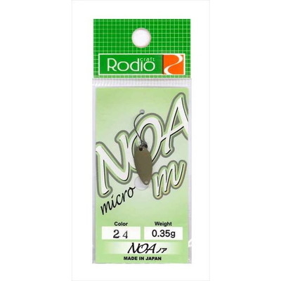 ロデオクラフト スプーン ロデオ NOA m (ノア m) 0.35g #24 ダークオリーブ(マット)