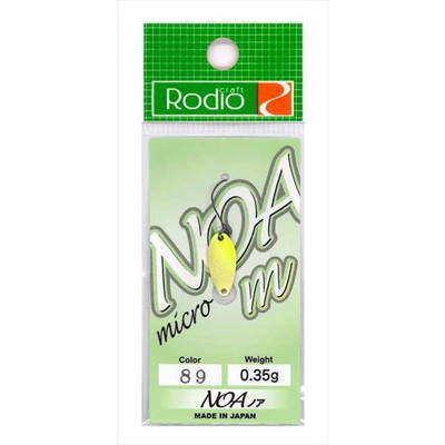 ロデオクラフト スプーン ロデオ NOA m (ノア m) 0.35g #89 2014福田カラー