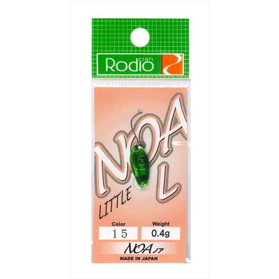 ロデオクラフト スプーン ロデオ NOA-L (ノア L) 0.4g #15 Mグリーン