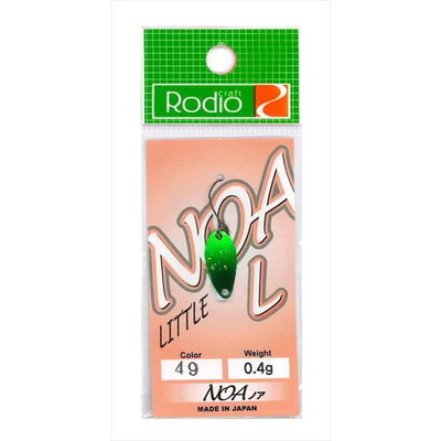 ロデオクラフト スプーン ロデオ NOA-L (ノア L) 0.4g #49 キュウリ/ホワイト