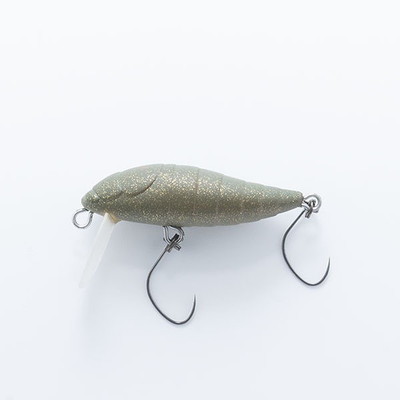 ロデオクラフト トラウトプラグ RCシケイダー #10 ゴーストオリーブ/ゴールドフレーク