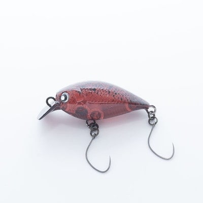 ロデオクラフト トラウトプラグ RCミディアムクラピー #10 黒ザリガニ2