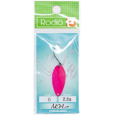 ロデオクラフト スプーン NOA-B ノアB 2.2g #6 蛍光ピンク