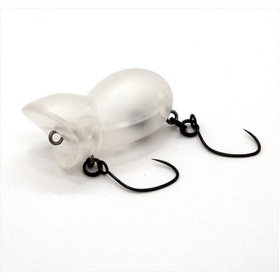 ロデオクラフト トラウトプラグ にゃんプップ ラトルin #2 クリアー(マット)