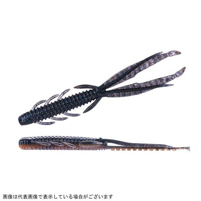 OSP DoLive Shrimp(ドライブシュリンプ) 3インチ TW195 ゴリミソブラック ワーム