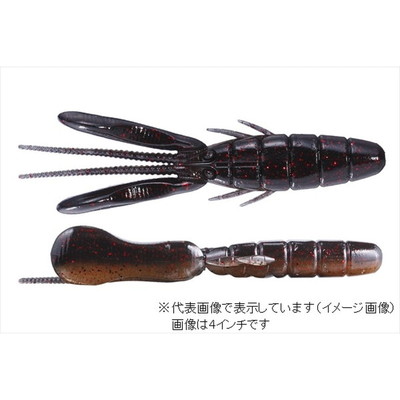 OSP ドライブビーバー 3インチ TW146 エビミソブラック ワーム