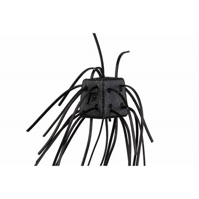 OSP ワーム サイコロラバー MAXSALT SR02 ブラック