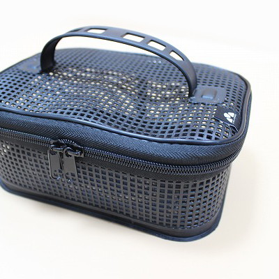 SOLTOOL メッシュポーチ S ブラック 釣り用 丸洗い可能