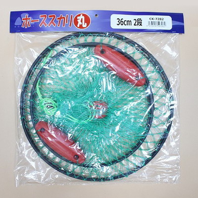 SOLTOOL ビク ホーススカリ 丸 36cm 2段 CK-7282 釣り 小物