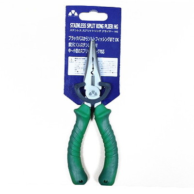 SOLTOOL ステンスプリットリングプライヤーHG 225 グリーン CK-7411 釣り 小物