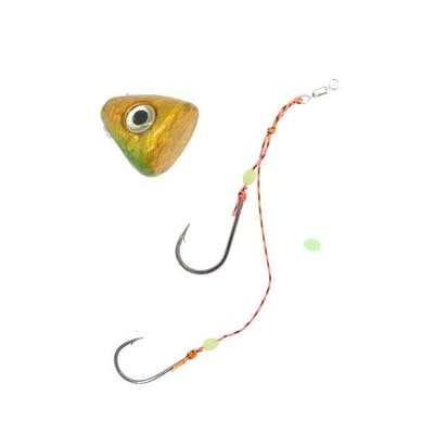 SOLTOOL テンヤ CK-8838 オニギリテンヤ遊動式(OT-YD) 6号 緑/金 ホロ