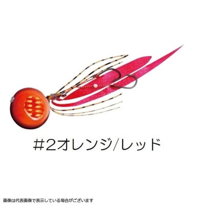 メジャークラフト 鯛乃実 60g TM-60 #002オレンジ/レッド タイラバ 鯛ラバ