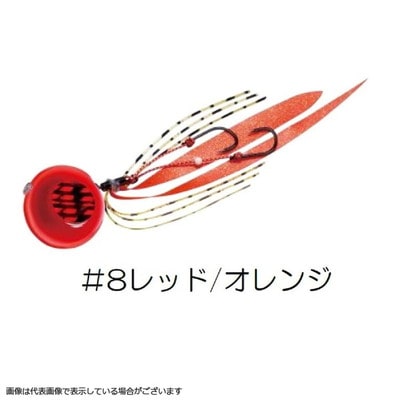 メジャークラフト 鯛乃実 80g TM-80 #008レッド/オレンジ タイラバ 鯛ラバ