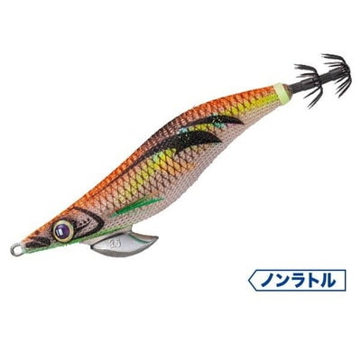 メジャークラフト エギ 餌木蔵ベイトフェザー EBF-3.5号 #001夜光マーブルオレンジ(マーブル) エギ