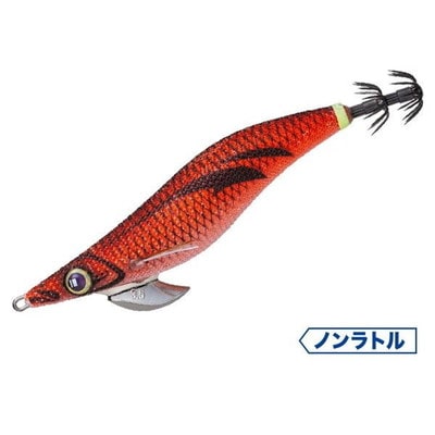 メジャークラフト エギ 餌木蔵ベイトフェザー EBF-2.5号 #007クリアアピールレッド(テープ無) エギ