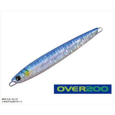 メジャークラフト ジグパラバーチカル ショート オーバー200シリーズ 300g #004ブルーピンク