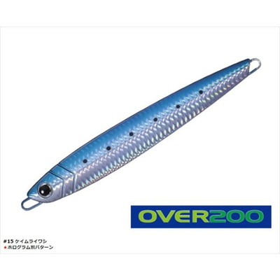 メジャークラフト ジグパラバーチカル ショート オーバー200シリーズ 300g #015ケイムライワシ メタルジグ
