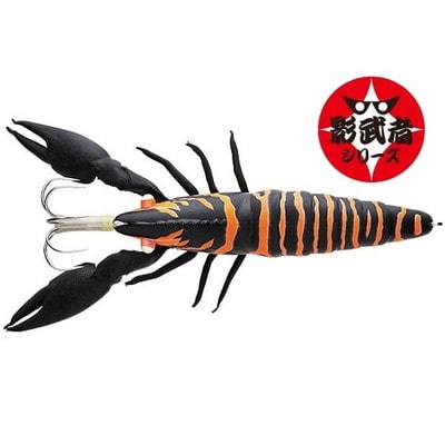 メジャークラフト 仕掛け ぷりぷりタコエビ TACO-EBI #10 黒影