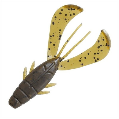 メジャークラフト ワーム ブラックポーギー ちぬクロー 2.3インチ #2 グリーンパンプキン