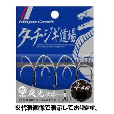 メジャークラフト タチジギ道場 4本針 M トリプルフック