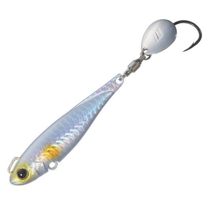 メジャークラフト メタルジグ ボンバースピン-100#005シルバー(ケイムラ)