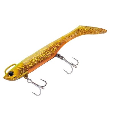 メジャークラフト ワーム 浜王 HMO-SET32/#007赤腹ヒラメゴールド