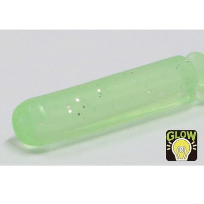 クリアブルー ワーム エビフライ 1.5インチ マスカットグロー