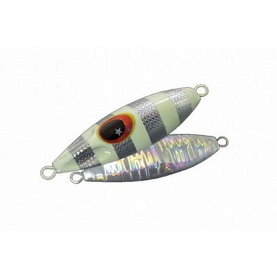 下田漁具 スロービーSLJ 30g 117 ケイムラゼブラグロー メタルジグ