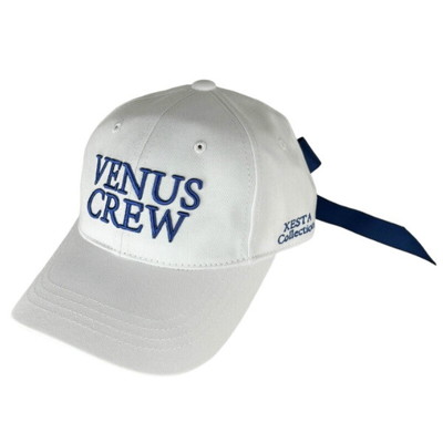 ビーナスクルー 帽子 VenusCrew リボンキャップ ホワイト フリー