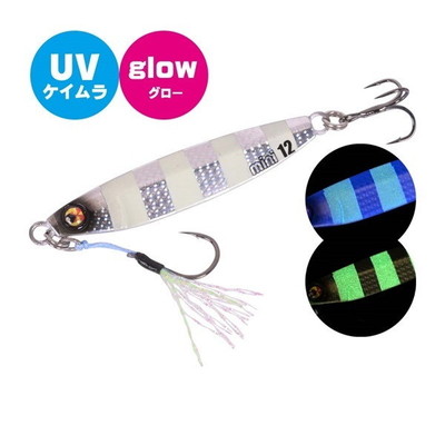 ゼスタ(XESTA) メタルジグ アフターバーナーミニ 5g 117 KZLケイムラゼブラグロー