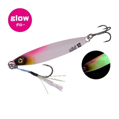 ゼスタ(XESTA) メタルジグ アフターバーナーミニ 5g 242 PHFLピンクヘッドフルグロー