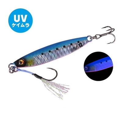 ゼスタ（ＸＥＳＴＡ） メタルジグ アフターバーナーミニ 7g 39 KBPSケイムラブルピン