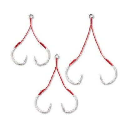 シーフロアコントロール アシストフック フック4/0使用 PEフロロ入 4cmx4cm