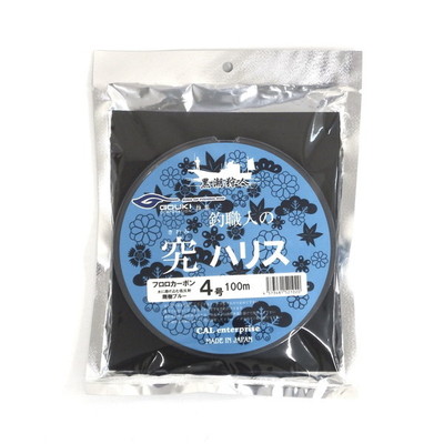 ゴウキ ハリス 釣職人の究ハリス100m (フロロカーボン)4号