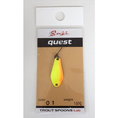 トラウトスプーンラボ スプーン サジ クエスト 1.5g #01 俺カラゴールド(オレカラゴールド)