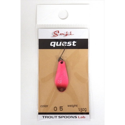 トラウトスプーンラボ スプーン サジ クエスト 1.5g #05 雅牡丹(ミヤビボタン)