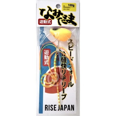 ライズジャパン タイラバ 鯛ラバ なみだま 100g #ND21 グロープラム