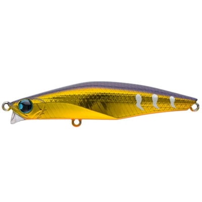 ポップシークルー(Pop Sea Crew) シーバスルアー バンク82S ヘビー #007 アンバーゴールドフィニッシュ