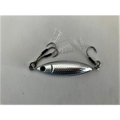 Zeake(ジーク) Sビット 30g シルバー メタルジグ