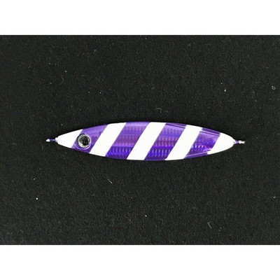 ジーク Zビット パープルゼブラグロー 30g メタルジグ