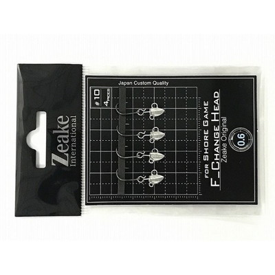 ジーク フックチェンジヘッド 0.6g #10 ジグヘッド