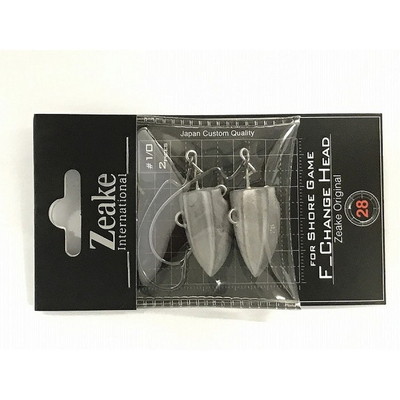 ジーク フックチェンジヘッド 28g #1/0 ジグヘッド