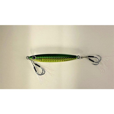 ジーク Rサーディン TG キャスティング別注グリーンゴールドグローベリー80g メタルジグ