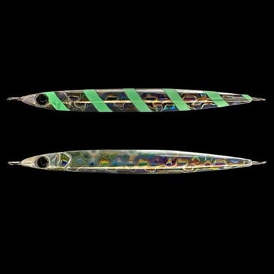 ジーク メタルジグ RSロング 80g ゼブラグロー