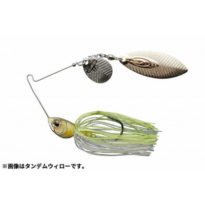 OSP スピナーベイト バズベイト ハイピッチャー 1/2oz ダブルウィロー S39 チャートバックアユ