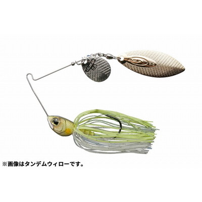 OSP スピナーベイト バズベイト ハイピッチャー 1/4oz ダブルウィロー S39 チャートバックアユ