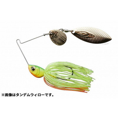 OSP スピナーベイト バズベイト ハイピッチャー 5/8oz ダブルウィロー S35 インパクトライムチャート