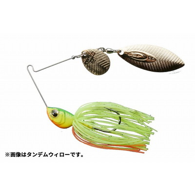 OSP スピナーベイト バズベイト ハイピッチャー 3/8oz ダブルウィロー S35 インパクトライムチャート