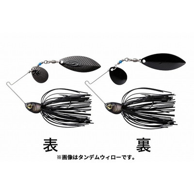 OSP スピナーベイト バズベイト ハイピッチャー 1/2oz ダブルウィロー S55 C.B.ブラック